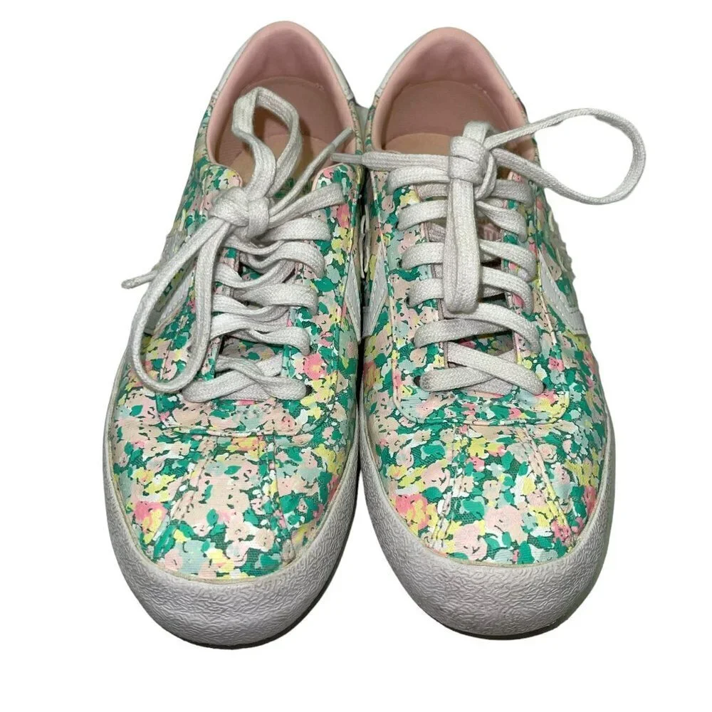 Converse Floral Skater Girls Size 5 Breakpoint Tennis Shoes